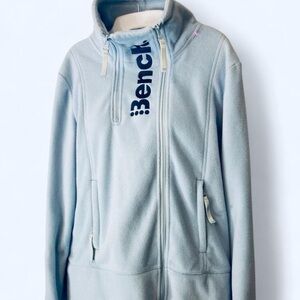 Bench Light blue Bench zip-up hoodie XL